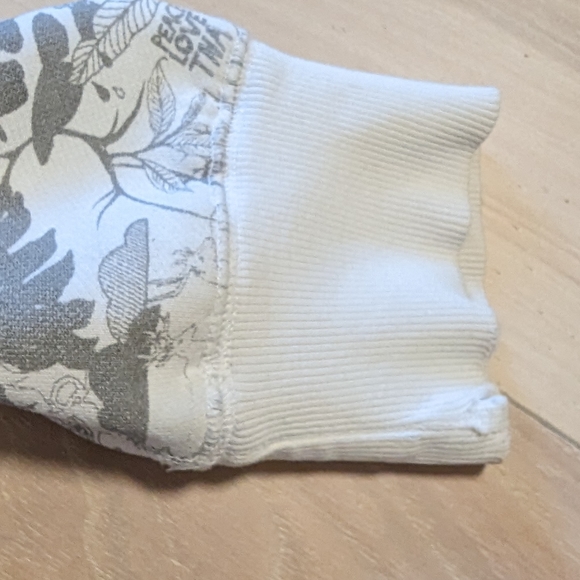 TNA White Hoodie with Graphic Design - Medium - Picture 6 of 7